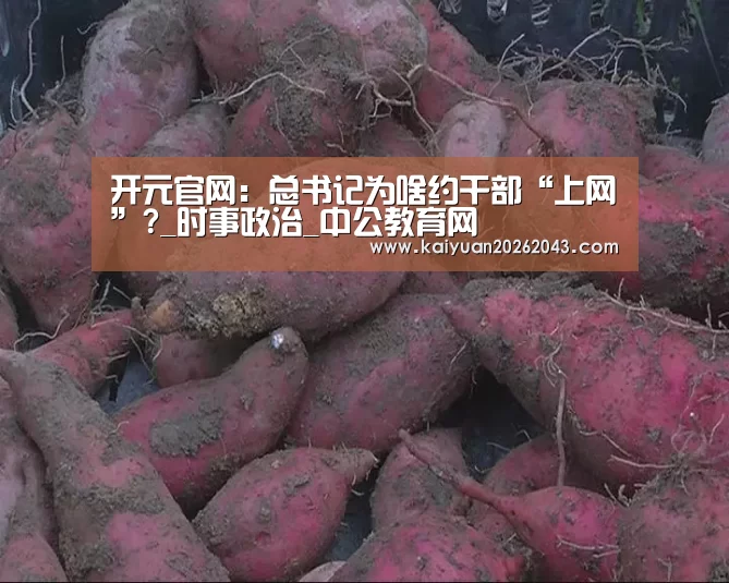 开元官网：总书记为啥约干部“上网”?_时事政治_中公教育网